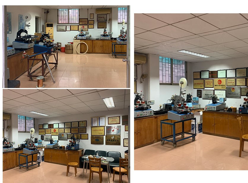 machines display machines display