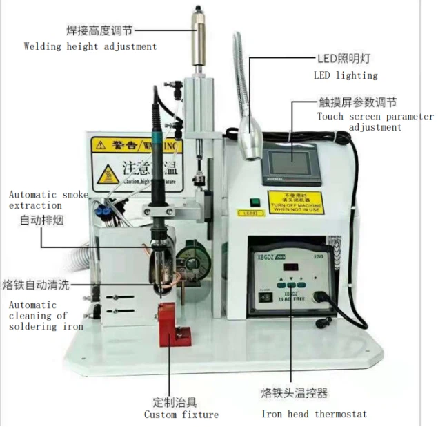 GW-600T Semi-automatic soldering machine