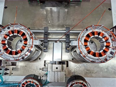Pin Type External Stator Winding Machine